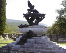 Mausoleo de Julián Gayarre. Foto Archivo Fundación Mariano Benlliure