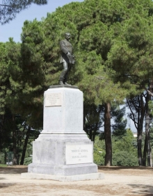 Monumento al general Cassola, Madrid. Foto Archivo Fundación Mariano Benlliure.