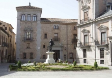Monumento a Álvaro de Bazán en la actualidad. Foto Archivo Fundación Mariano Benlliure