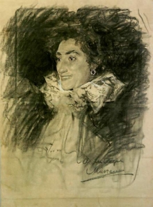 Mariano Benlliure, Retrato de Lucrecia Arana, ca. 1896. Colección Fundación Rodríguez Acosta. Foto Archivo Fundación Mariano Benlliure