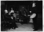 José Benlliure pintando el retrato de su hermano Mariano. Archivo FMB