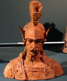 Boceto para el Gigante de Olot. Museu de La Garrotxa, Olot. Foto AFMB