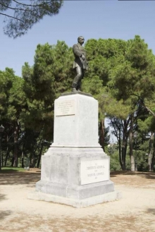 Monumento al general Cassola, Parque del Oeste, Madrid. Foto Archivo Fundación Mariano Benlliure