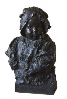 Mariano Benlliure, "Mi nieto", 1915. Foto Archivo Fundación Mariano Benlliure.