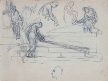 Apuntes para un monumento funerario. Archivo FMB