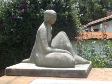 José Luis Benlliure Galán, Figura sentada. Colección particular. Foto FMB