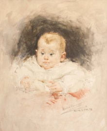 Mariano Benlliure, Retrato de José Luis Mariano Benlliure Arana. Colección particular. Foto FMB