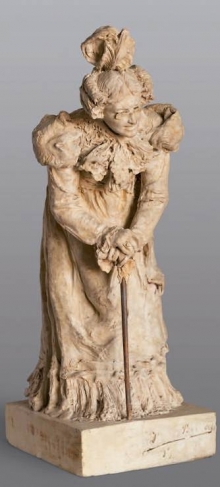 Gabriel Borrás, Lucrecia Arana en La viejecita, 1899. Colección particular © Archivo Fundación Mariano Benlliure. Foto S. Mijangos