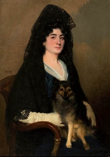 Manuel Benedito, Lucrecia Arana, 1914. Colección particular. © Archivo Fundación Mariano Benlliure. Foto S. Mijangos