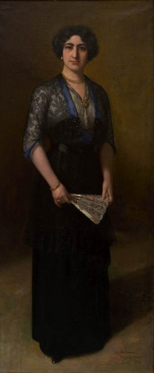 Juan Antonio Benlliure, Lucrecia Arana, 1914. Escuela Superior de Canto de Madrid. © Archivo Fundación Mariano Benlliure. Foto S. Mijangos