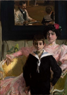 Joaquín Sorolla, Lucrecia Arana con su hijo, 1906. Colección particular. © Archivo Fundación Mariano Benlliure. Foto S. Mijangos