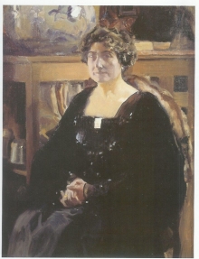 Joaquín Sorolla, Lucrecia Arana, 1920. Museo de Bellas Artes de Valencia. © Archivo Fundación Mariano Benlliure