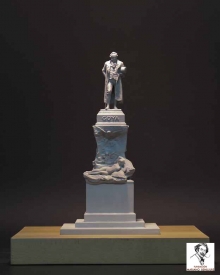 Maqueta del monumento a Goya. Fundación Mariano Benlliure. Foto J.C. Martín Lera, AFMB