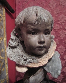 Mariano Benlliure, María Benlliure Ortiz, terracota, 1883, detalle. Casa Museo Benlliure, Valencia. © Fundación Mariano Benlliure
