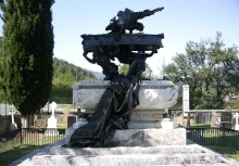 Mausoleo de Julián Gayarre. Foto Archivo Fundación Mariano Benlliure