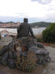 Monumento a Henri Lacaze Duthiers, 1905, Banyuls-sur-Mer (francia). Foto Archivo Fundación Mariano Benlliure