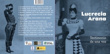 Cubiertas del CD "Lucrecia Arana. Testimonio de una voz". © AFMB