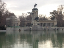Monumento a Alfonso XII, parque del Retiro de Madrid. Foto Archivo Fundación Mariano Benlliure