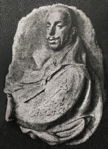 Mariano Benlliure, Altorrelieve con la efigie del rey Alfonso XIII para el Medallón del Tribunal Supremo de Justicia, 1926. Archivo Fundación Mariano Benlliure