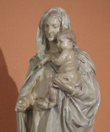 Detalle de la Virgen del Carmen en 2003 @ Fundación Mariano Benlliure